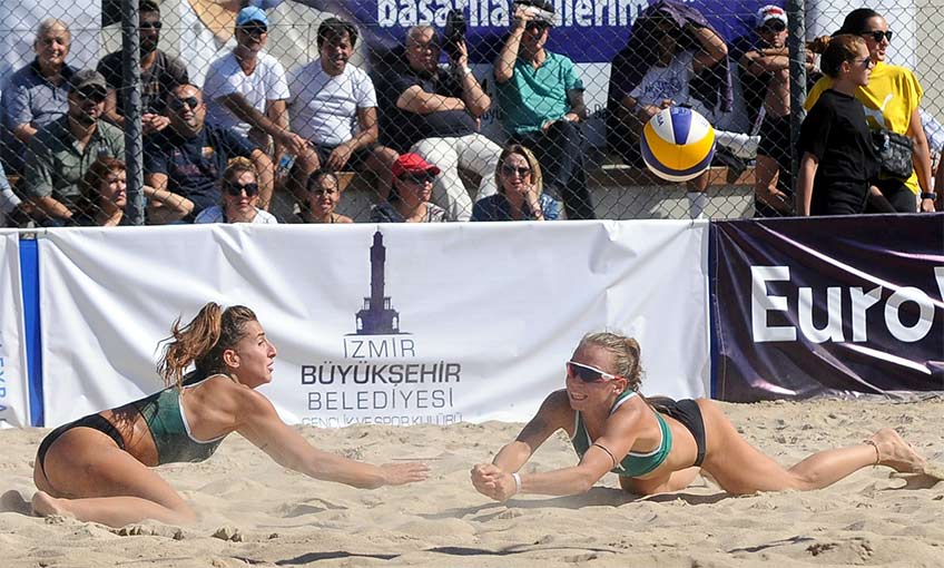 Plaj voleybolunun en iyileri geliyor