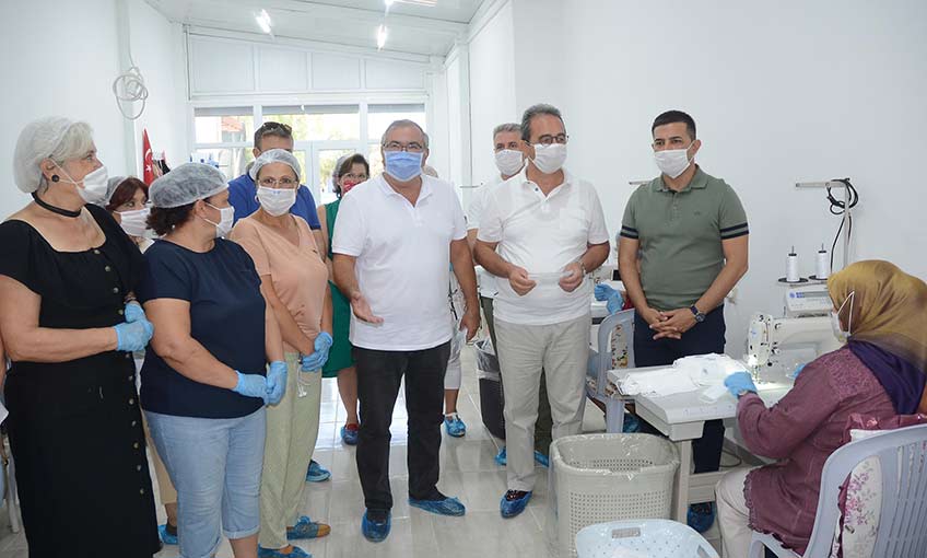 Emek Atölyesi’nde maske sayısı 1 milyonu aştı