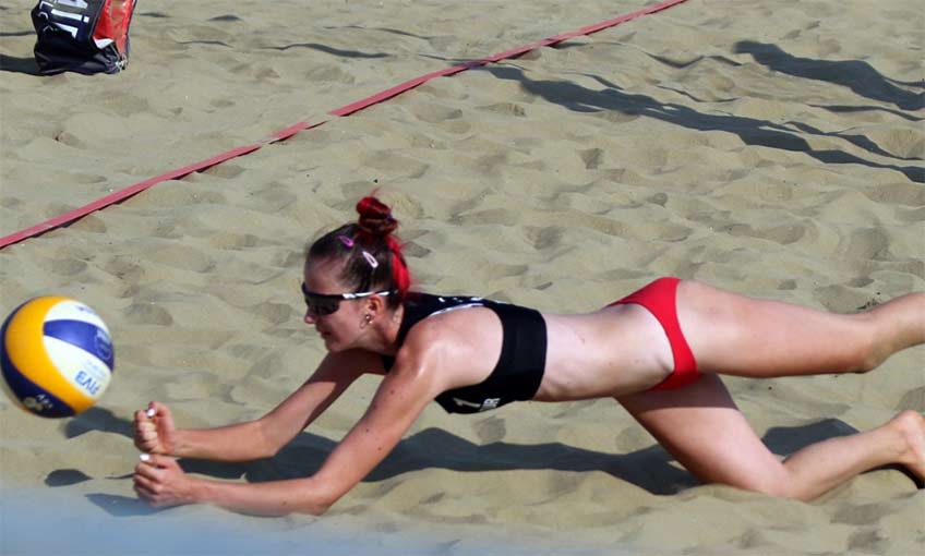 Plajda heyecan devam ediyor