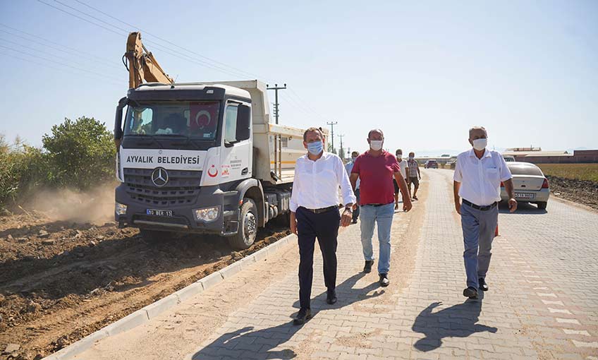 Asfalt yerine kilit taşı