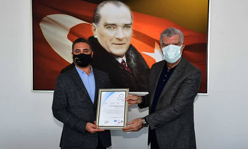 Narlıdere Belediyesi’ne ISO sertifikası