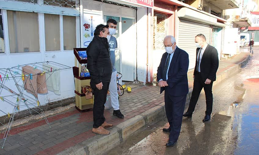 Başkan Selvitopu’dan yağmur mesaisi