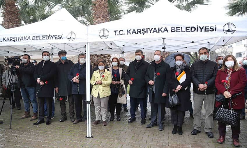 Uğur Mumcu Karşıyaka'da anıldı