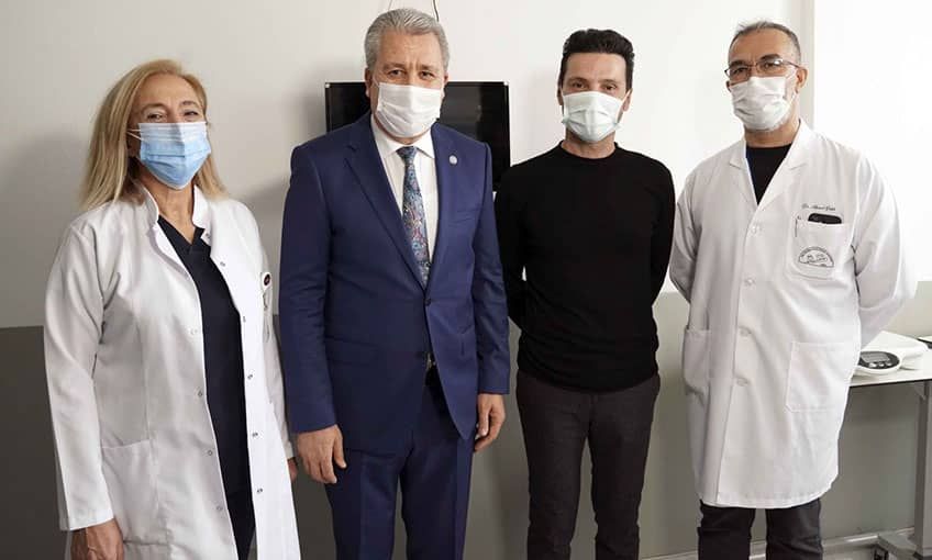 Sinan Özen’in minik kızı Ege’de sağlığına kavuştu