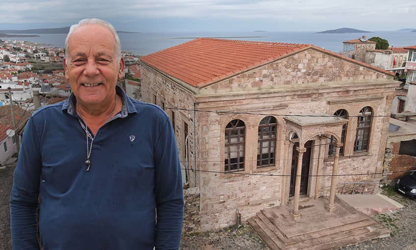 Bekir Coşkun Anısına Cunda’da kütüphane