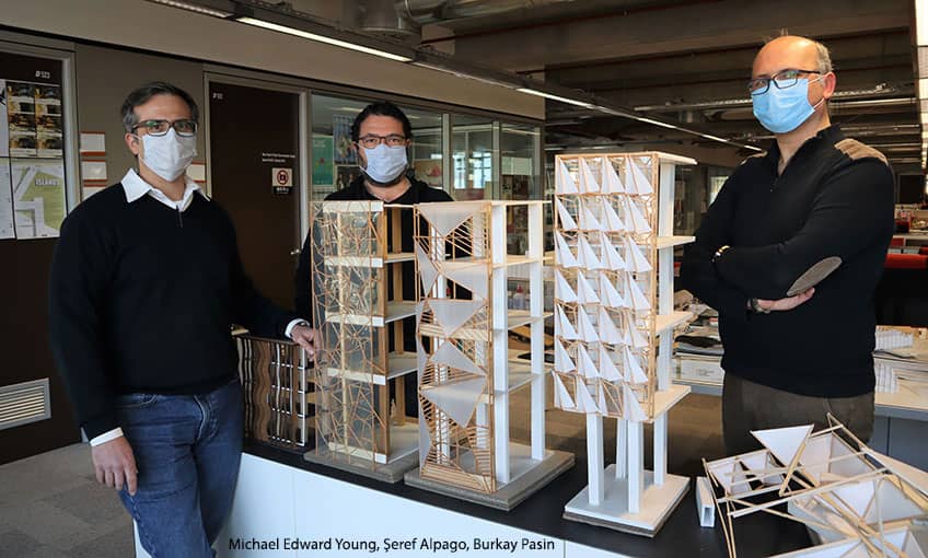 Ev içine sürgülü duvar, bina dışına asansör