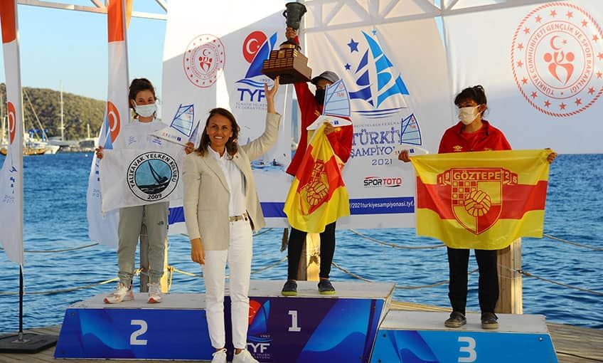 TYF 2021 Optimist Türkiye Şampiyonası’nda ödüller sahiplerini buldu