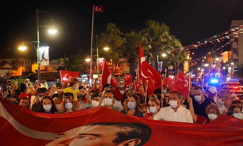 Atatürk Türkiye’sine yakışır kutlamalar…