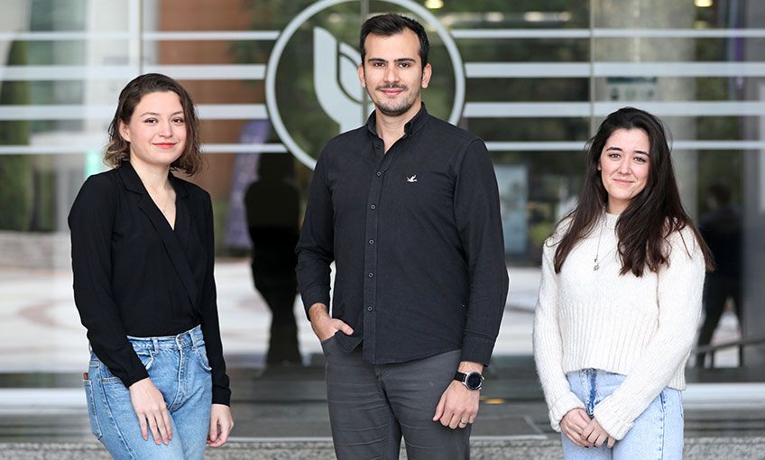 Mermer artıkları yurtdışı eğitim bursu kazandırdı