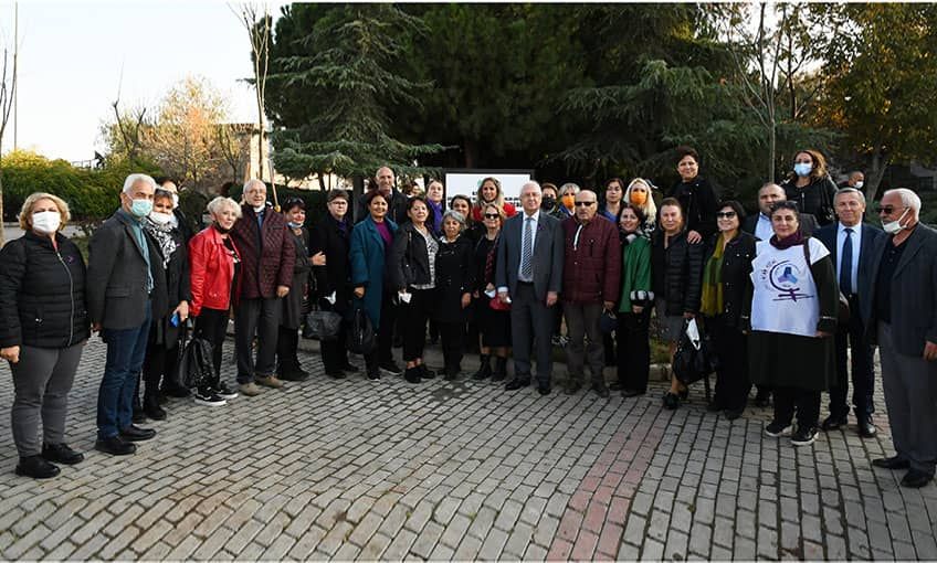 Karabağlar, kadına şiddete 'dur' dedi