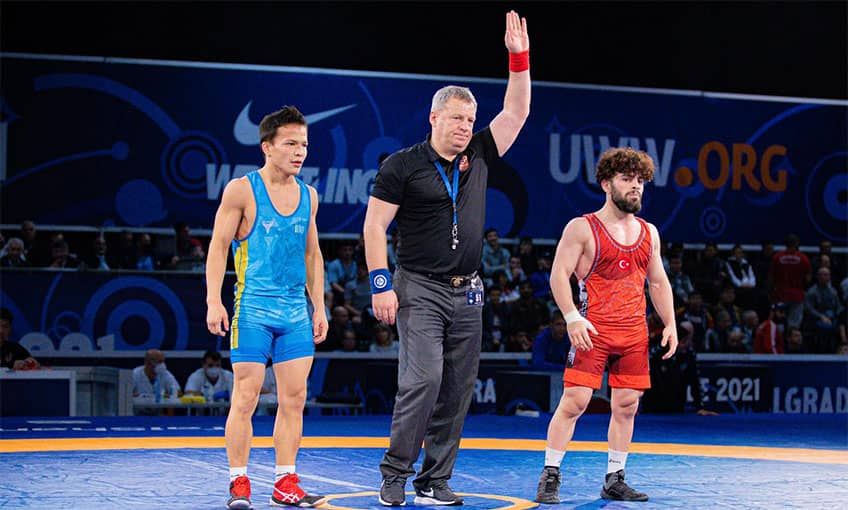 Adem Burak Uzun Dünya üçüncüsü