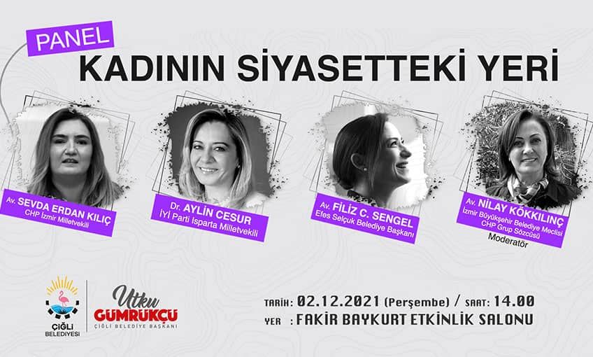 Kadının Siyasetteki Yeri konuşulacak