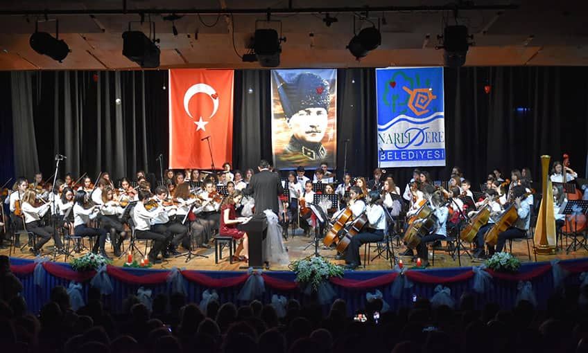 Narlıdere Çocuk Senfoni Orkestrası sahne alıyor
