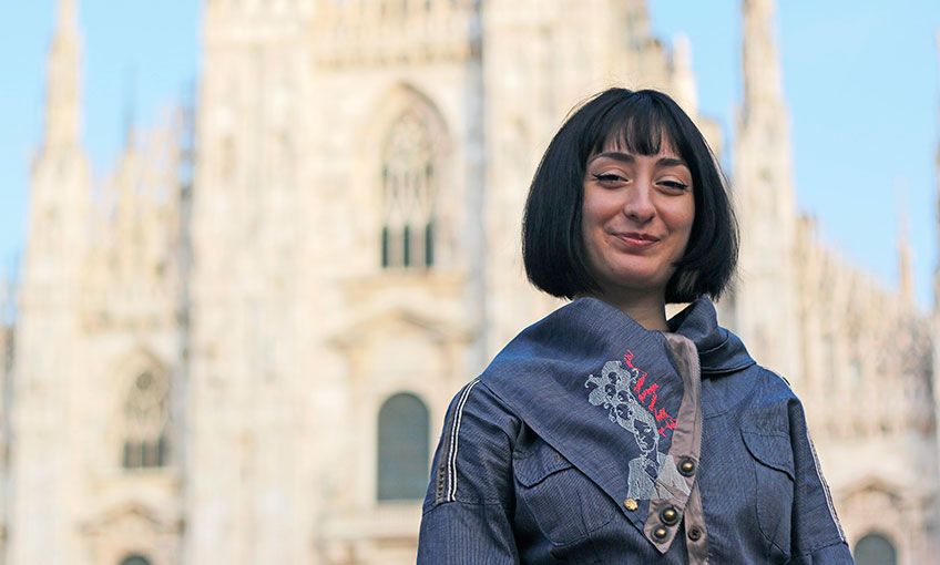 Sevimli dostu için yaptığı tasarım İtalya’ya taşıdı