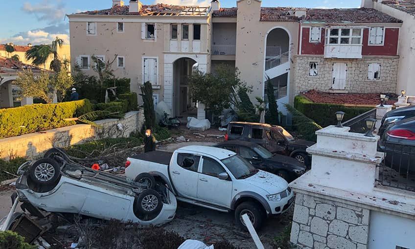 Çeşme’de hortum!