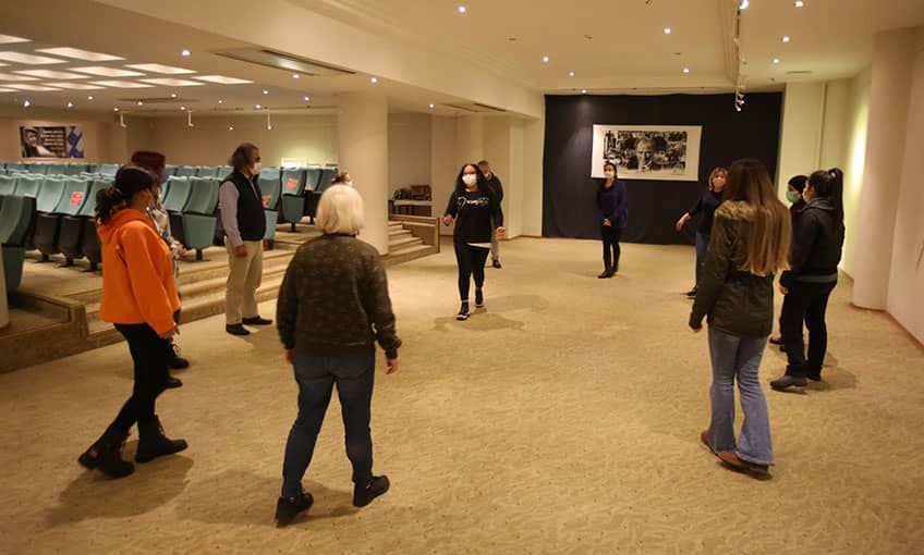 Sahnedekiler çalışmalarına yeniden başladı