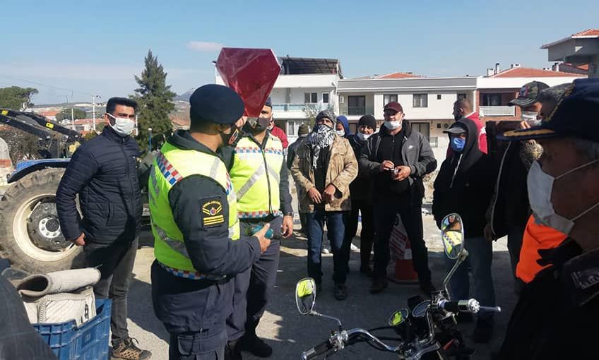 Reflektör ve üvenli traktör kullanma eğitimi