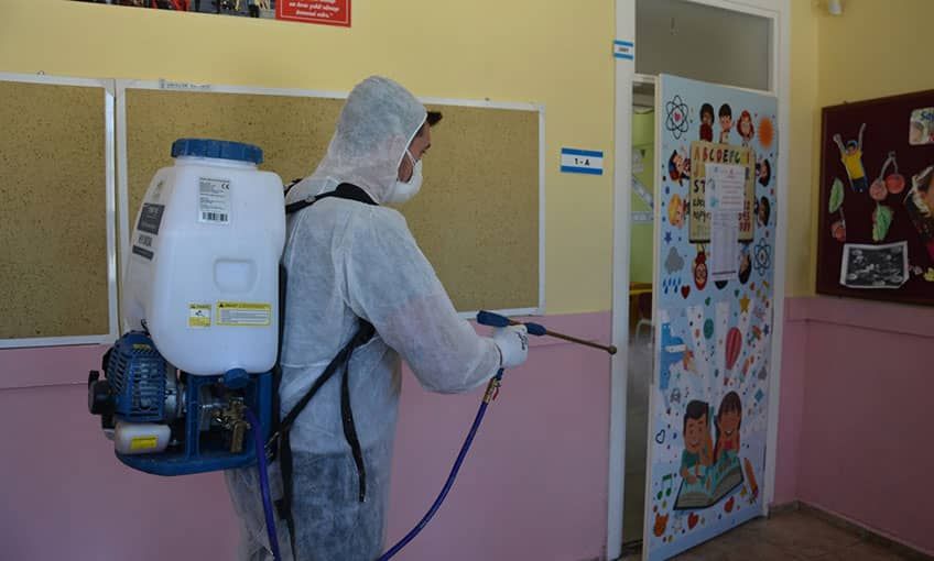 Okullarda Korona Temizliği