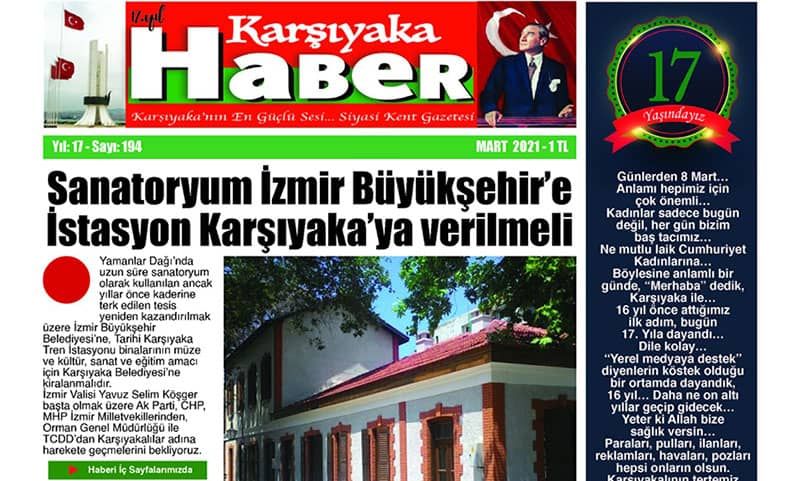 Karşıyaka Haber Gazetesi 17. yaşında...