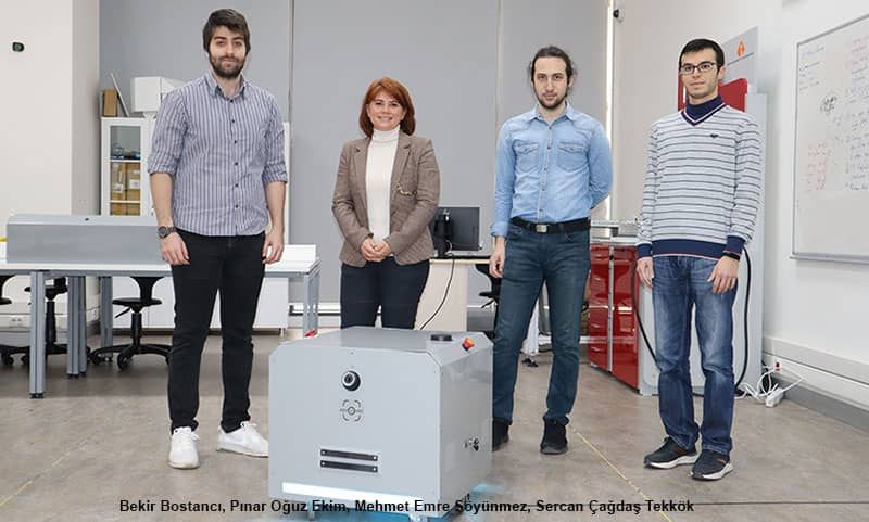 90 dakikada hayat kurtaran robot