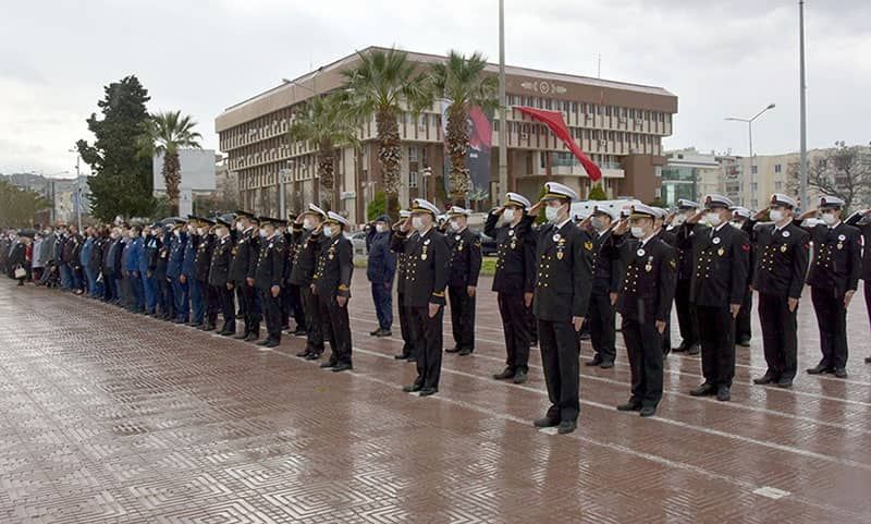 Aliağa 18 Mart Çanakkale Şehitlerini Andı