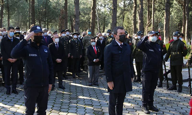 Bergama’da Çanakkale Destanı’nın 106’ncı yılı törenle anıldı