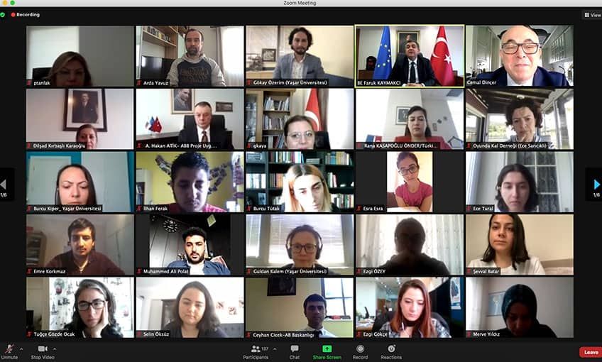 Gençlerle AB buluşması