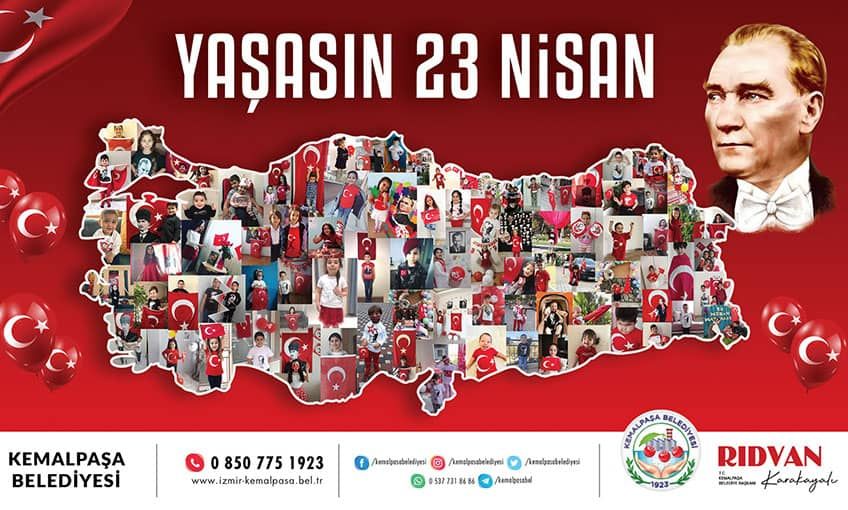 Kemalpaşa’da 23 Nisan coşkusu