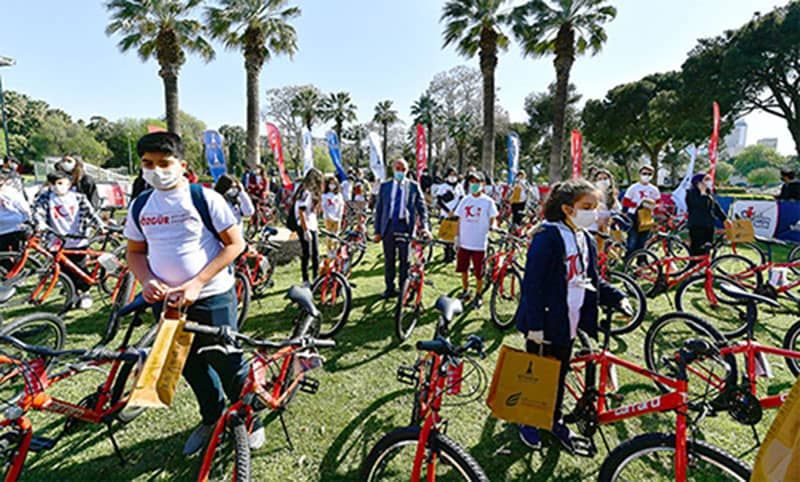 23 Nisan'da 101 çocuğa 101 bisiklet