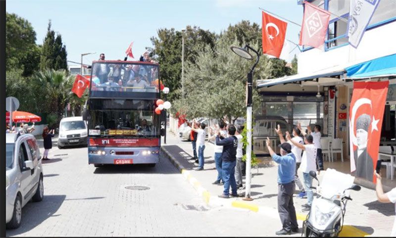 Çeşme’de 23 Nisan coşkusu