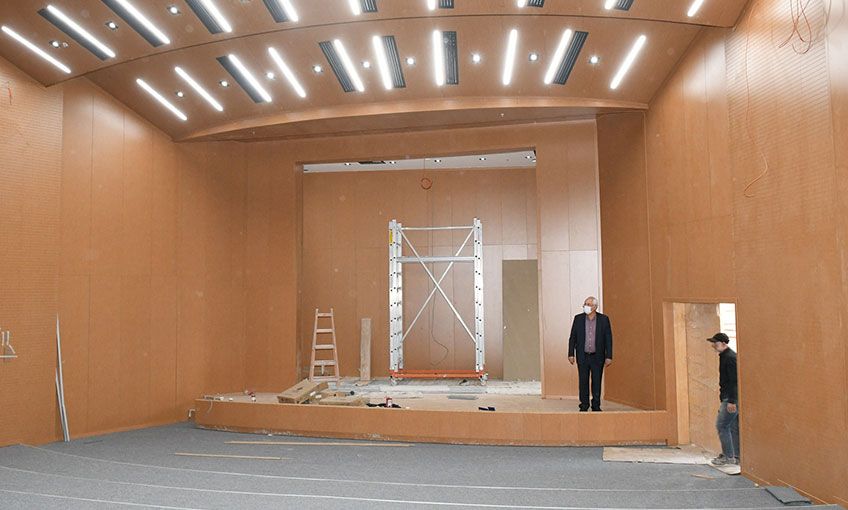 Mobilyacılar Eğitim Merkezi hızla tamamlanıyor