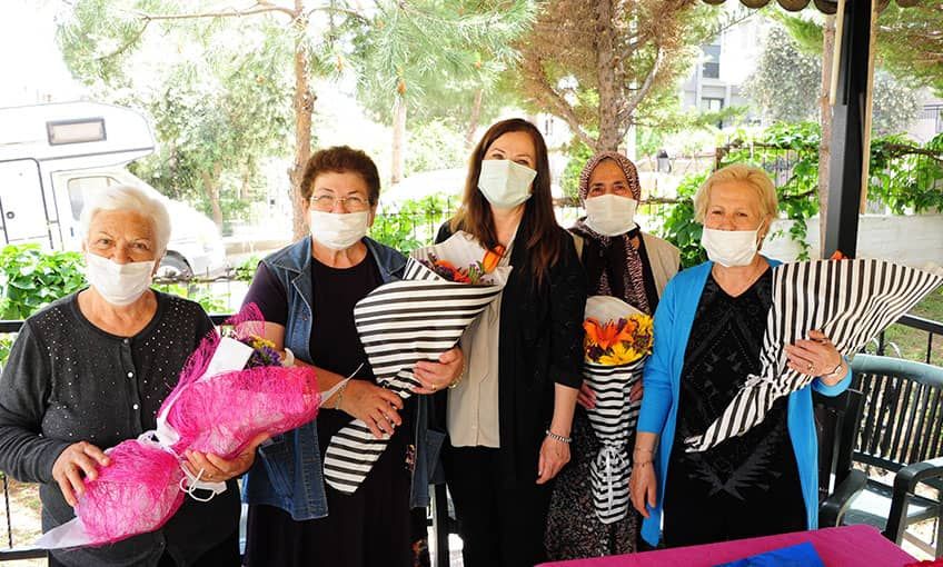 Anne Başkandan Annelere ziyaret