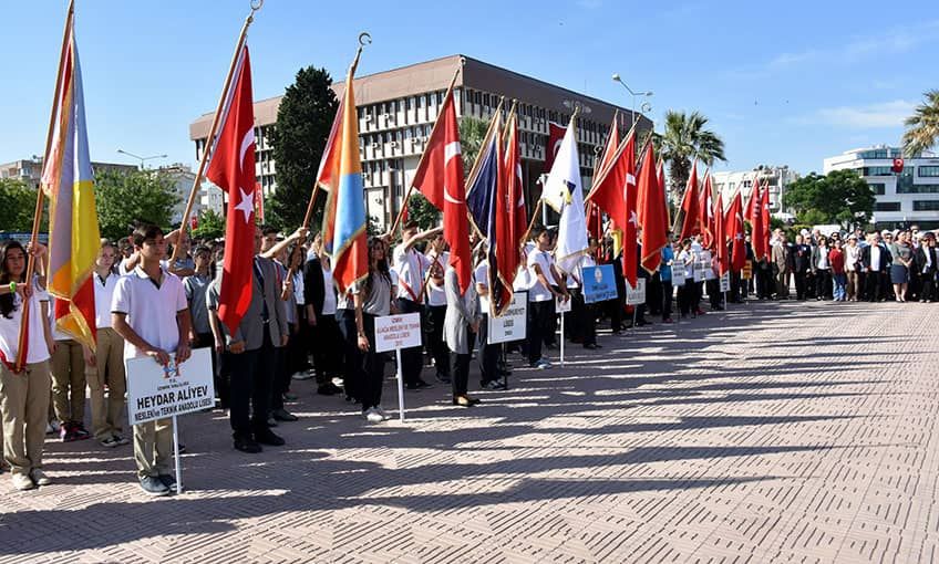 Aliağa’da 19 Mayıs Atatürk'ü Anma, Gençlik ve Spor Bayramı
