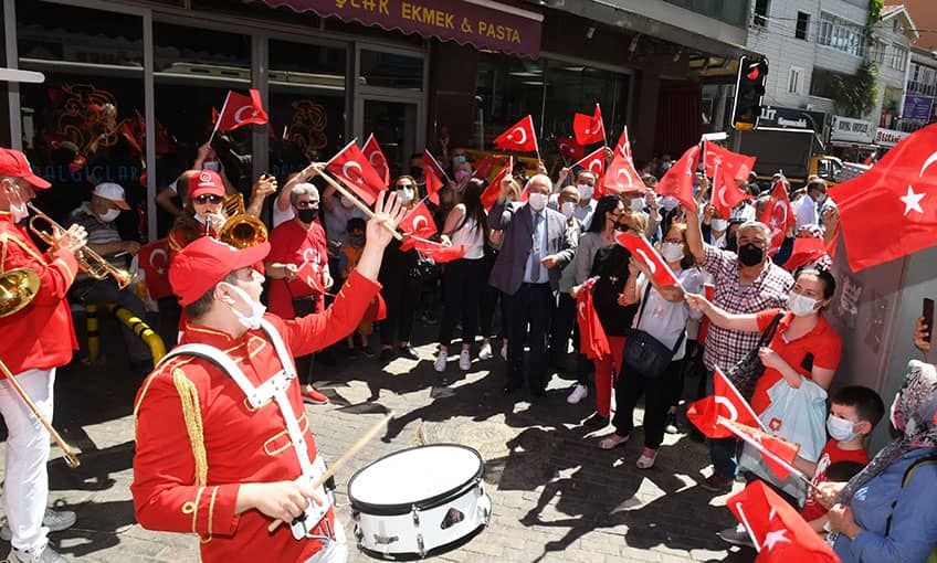 Karabağlar’da 102. yıl gururu