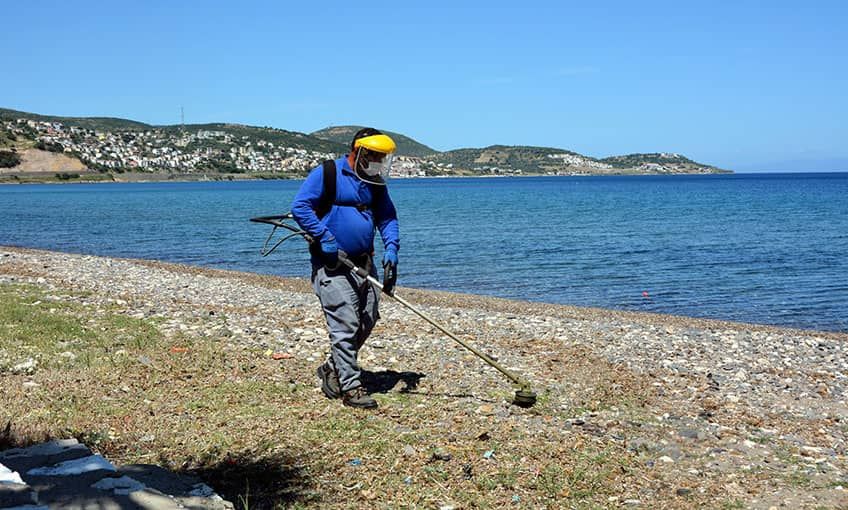 Sahiller Yaza Hazırlanıyor