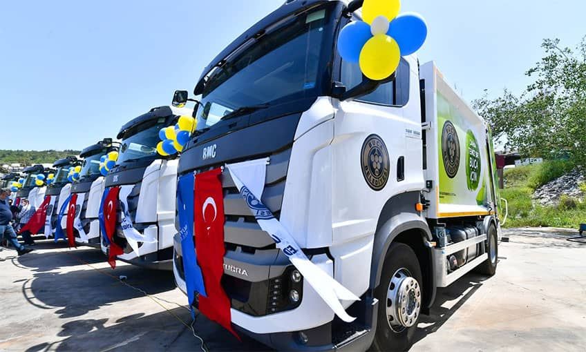 Buca’ya 28 araçlık filo desteği