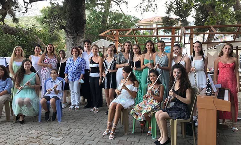 Piyano ve flütün muhteşem armonisi