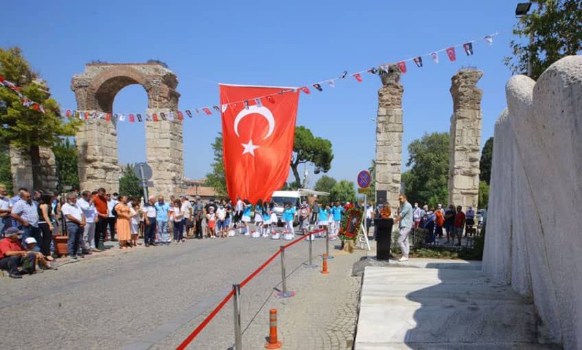 Büyük Taarruz Kurtuluş Yolu Anıtı’nda kutlandı