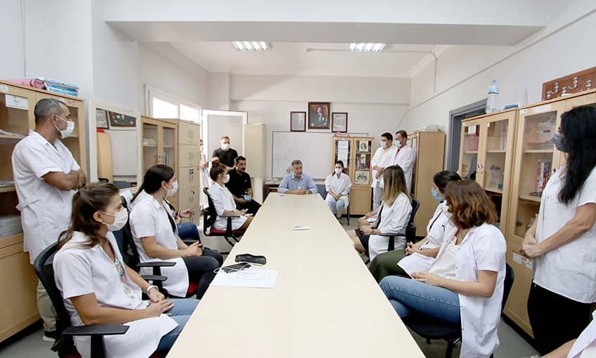 Bayraklılı öğrencilere YKS desteği