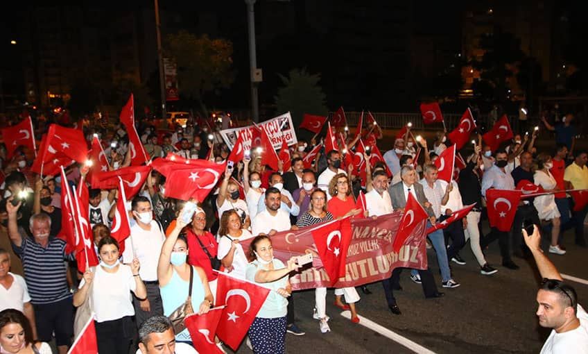 Binlerce yürek bir oldu