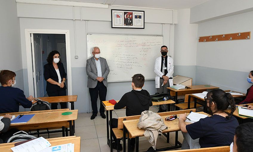 İlk ders zili başkandan