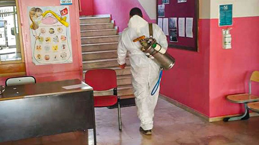 İlaçlanmayan okul kalmadı!