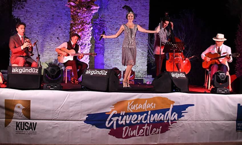 Güvercinada Jazz Günlerinde 'Flapper Swing‘ Esintisi