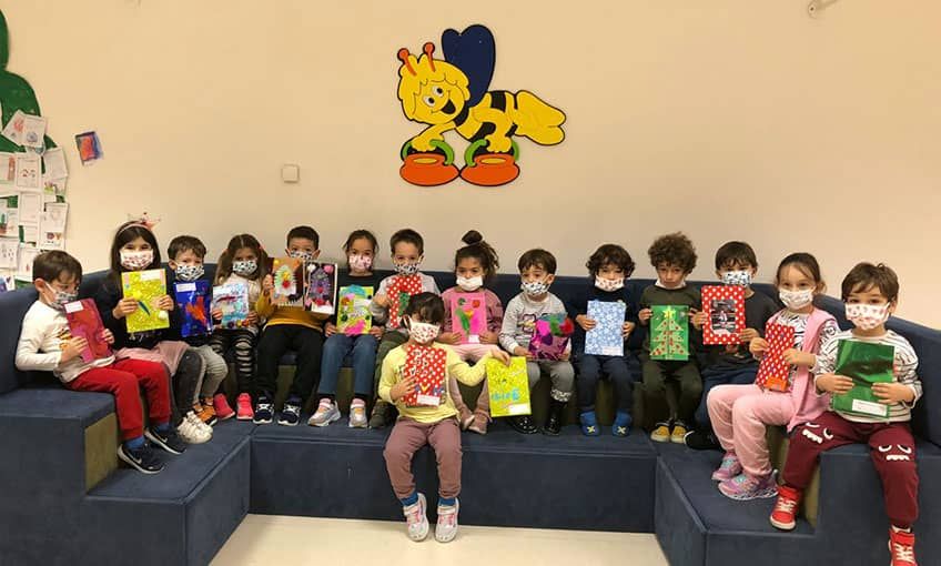 Proje kapsamında Fransa’ya yeni yıl kartı