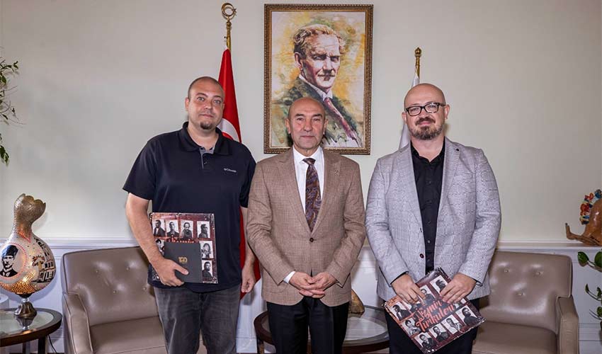 Başkan Soyer ödüllü tasarımcıları ağırladı