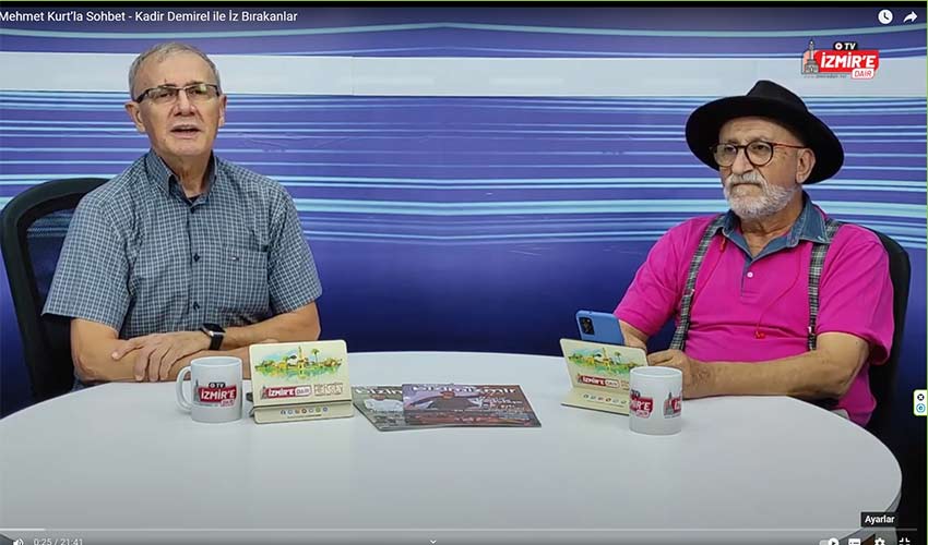 Mehmet Kurt İzmir’e dair TV’de