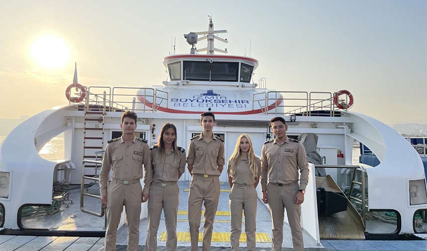 Geleceğin denizcileri İZDENİZ’de yetişiyor