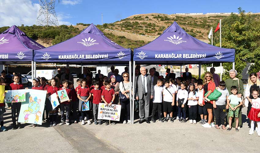 Çocuklar örnek tesisi gezdi