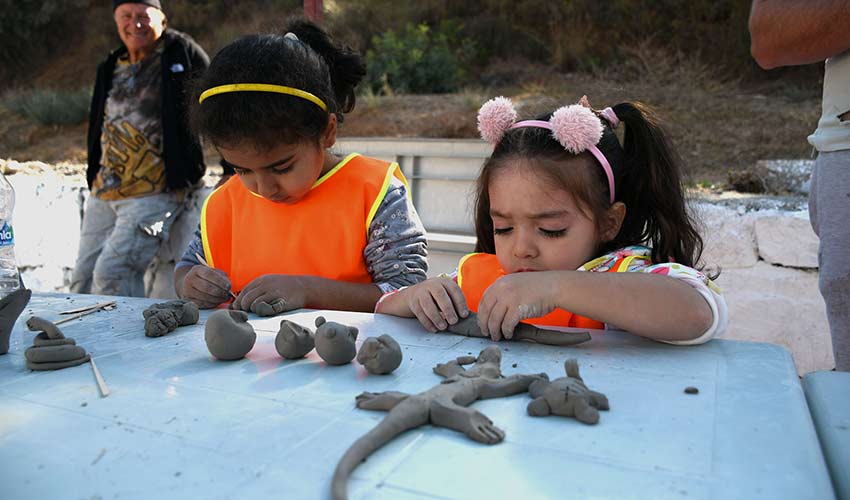 Neopolis, küçük heykeltıraşları ağırladı