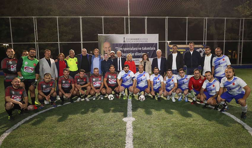 Basın Ligi’nde ilk vuruş yapıldı